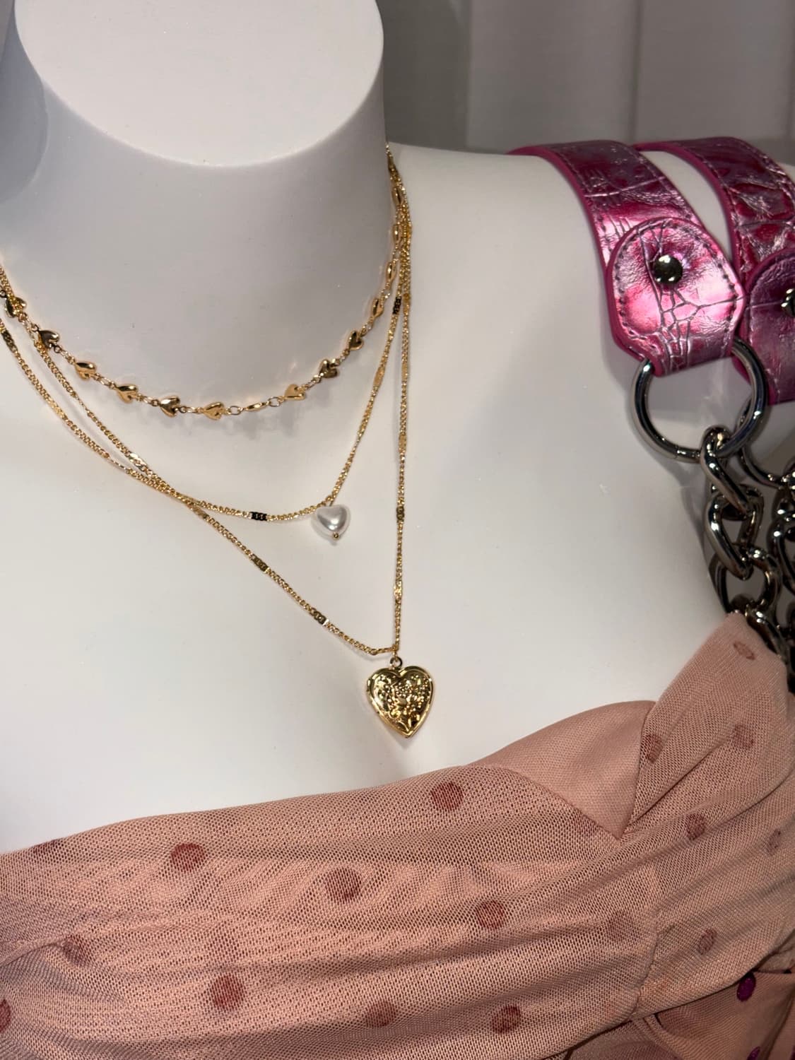 {archive} love pocket necklace vintage 상품이미지4