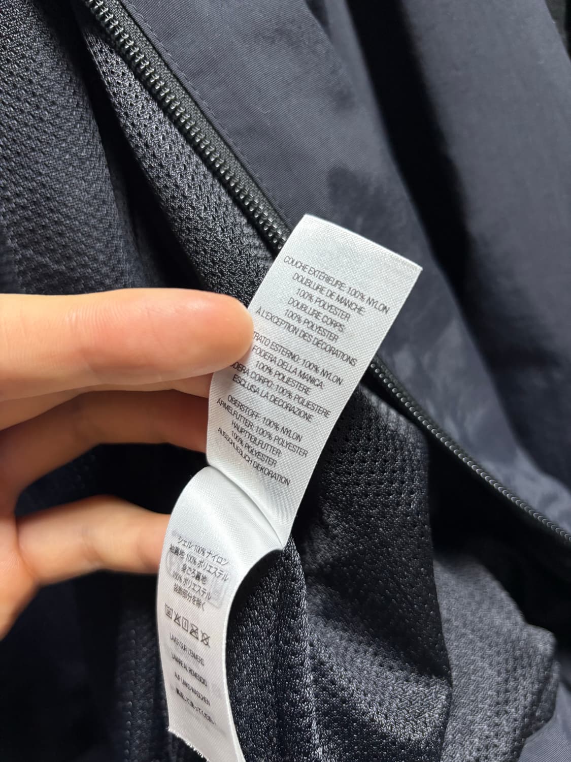 슈프림 콘트라스트 스몰사이즈 바람막이  상품이미지4