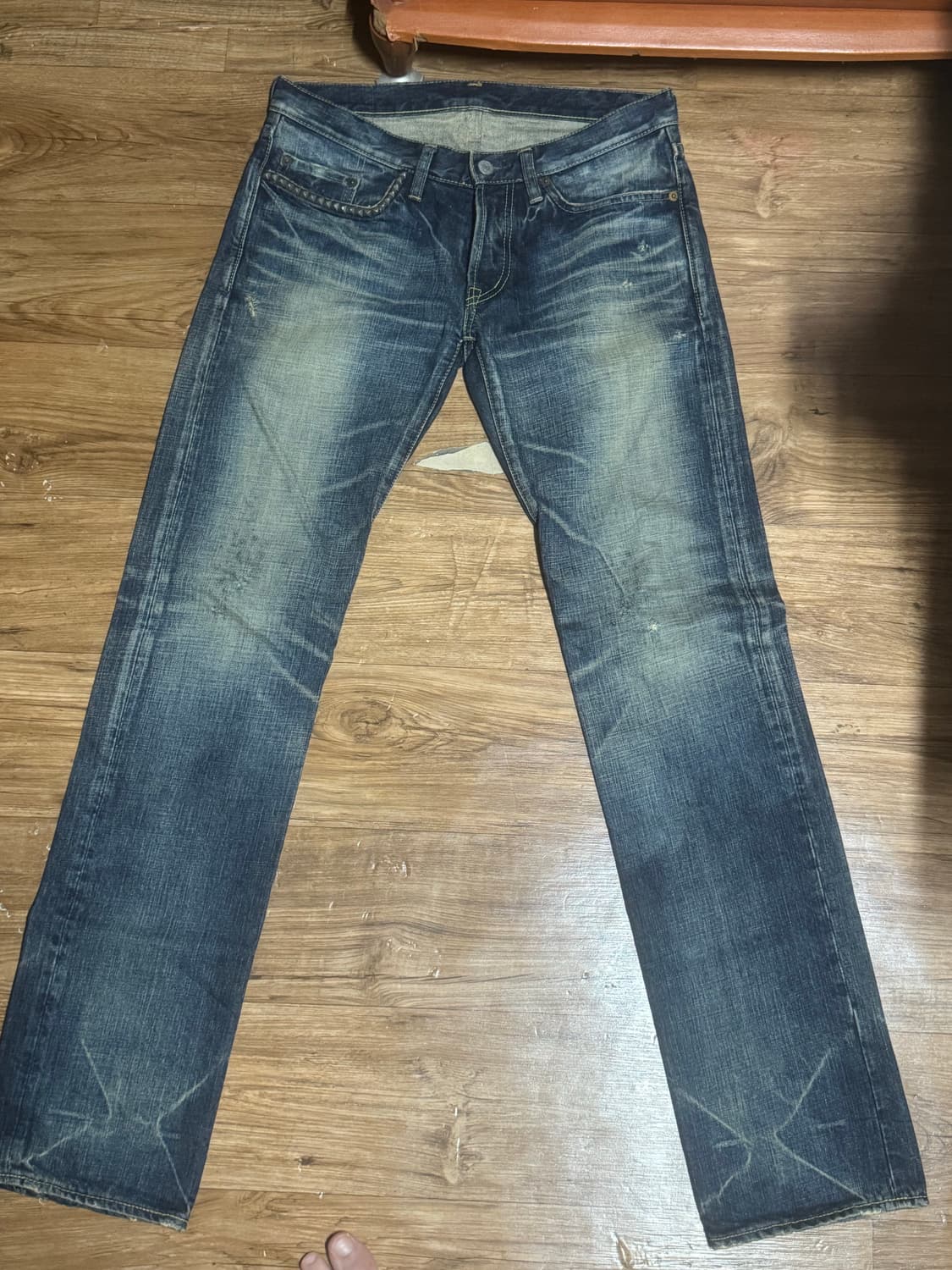 히스테릭글래머 스터드 데님 상품이미지1