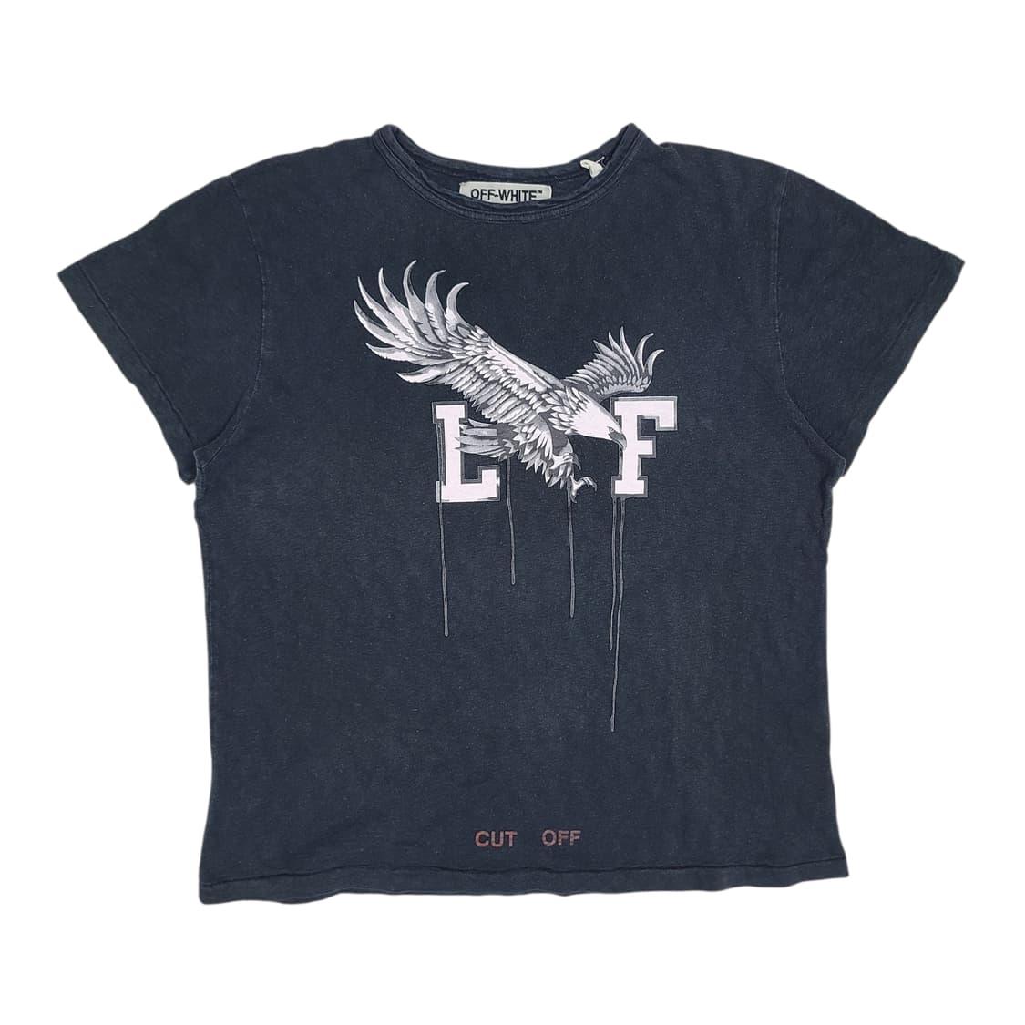 Off-White CUT OFF Eagle Tee(정품) 상품이미지1