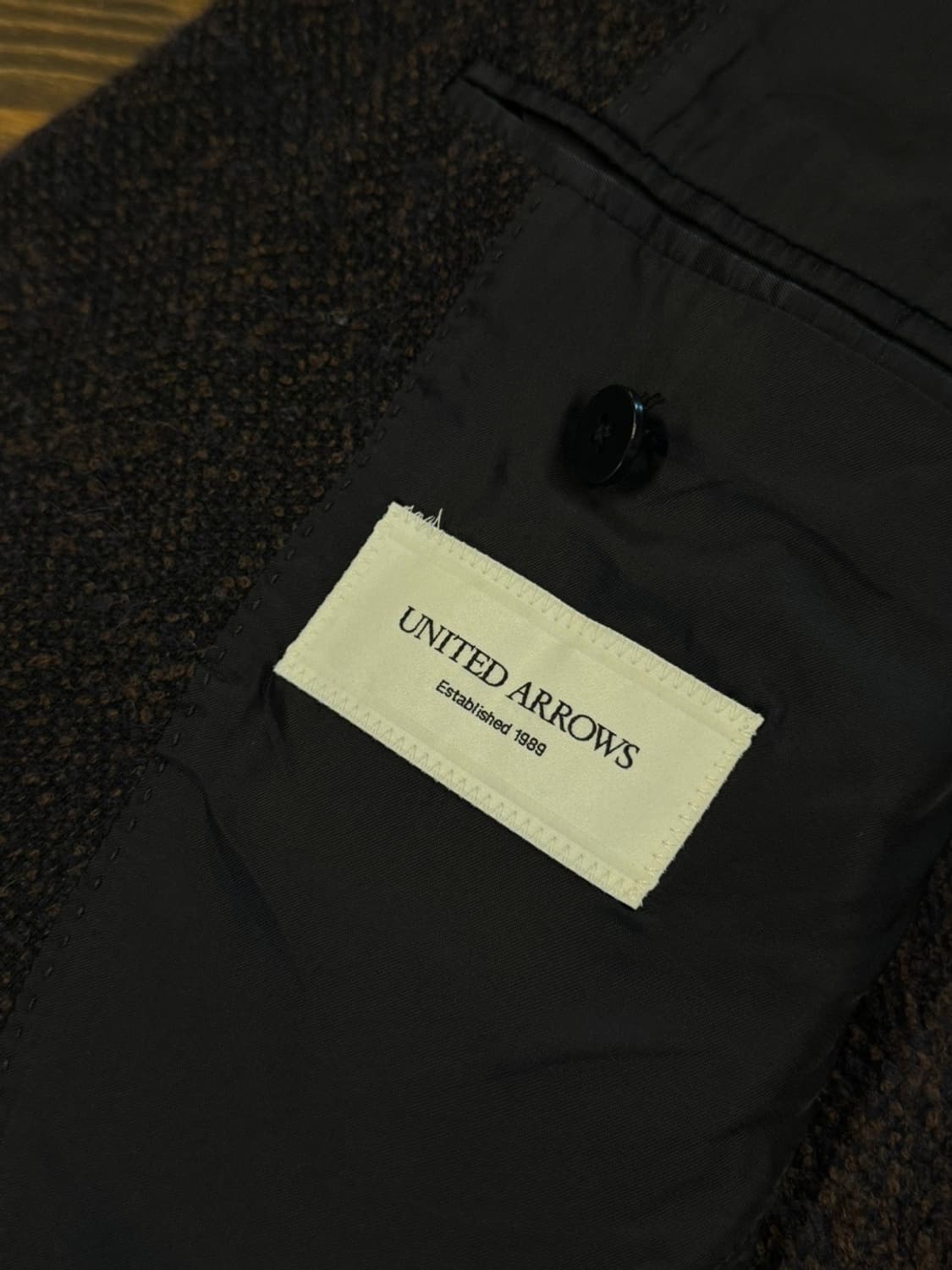 유나이티드 애로우즈 도쿄 트위드 자켓 100 상품이미지9