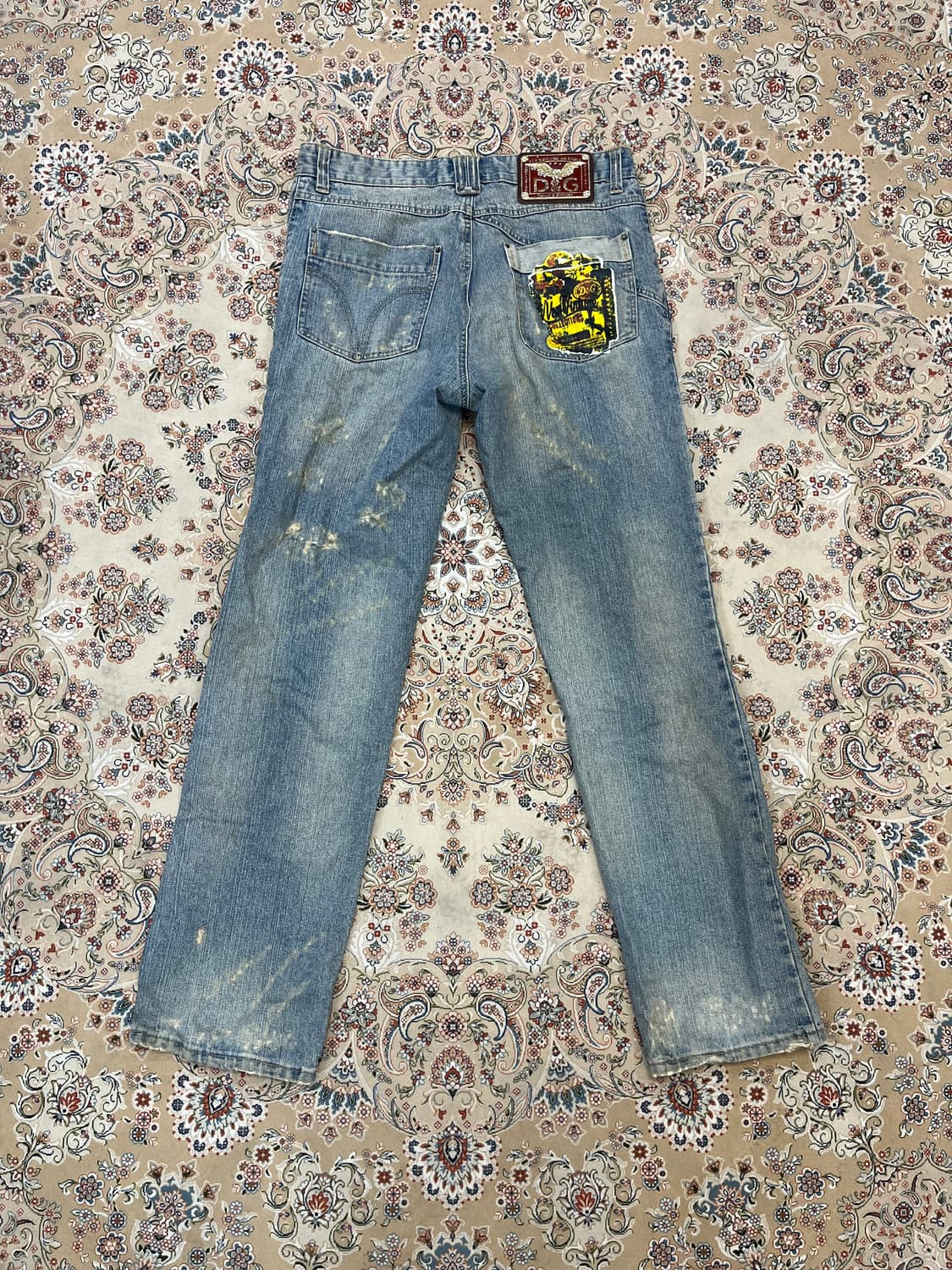 돌체앤가바나 00s 디스트로이드 데님팬츠 상품이미지4