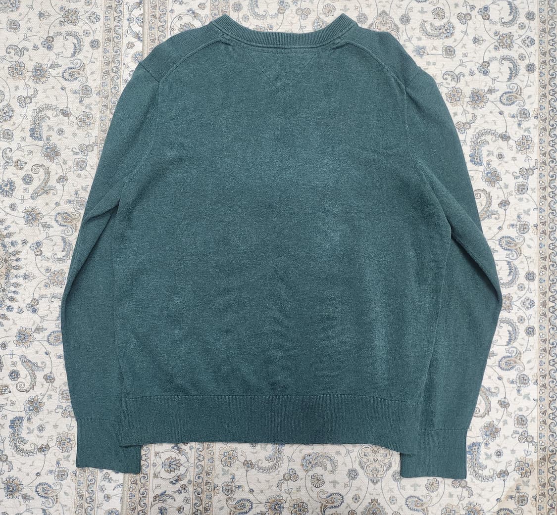 타미힐피거 브이넥 니트 그린 L 상품이미지2