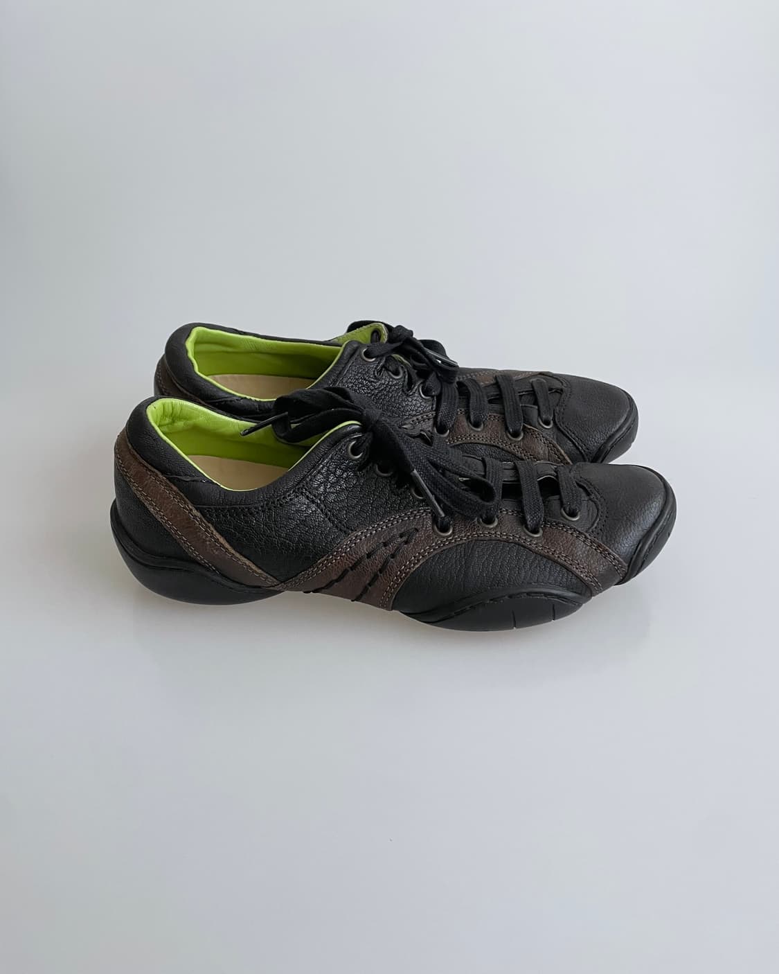 marithe francois girbaud 블랙 레더 스니커즈 상품이미지2