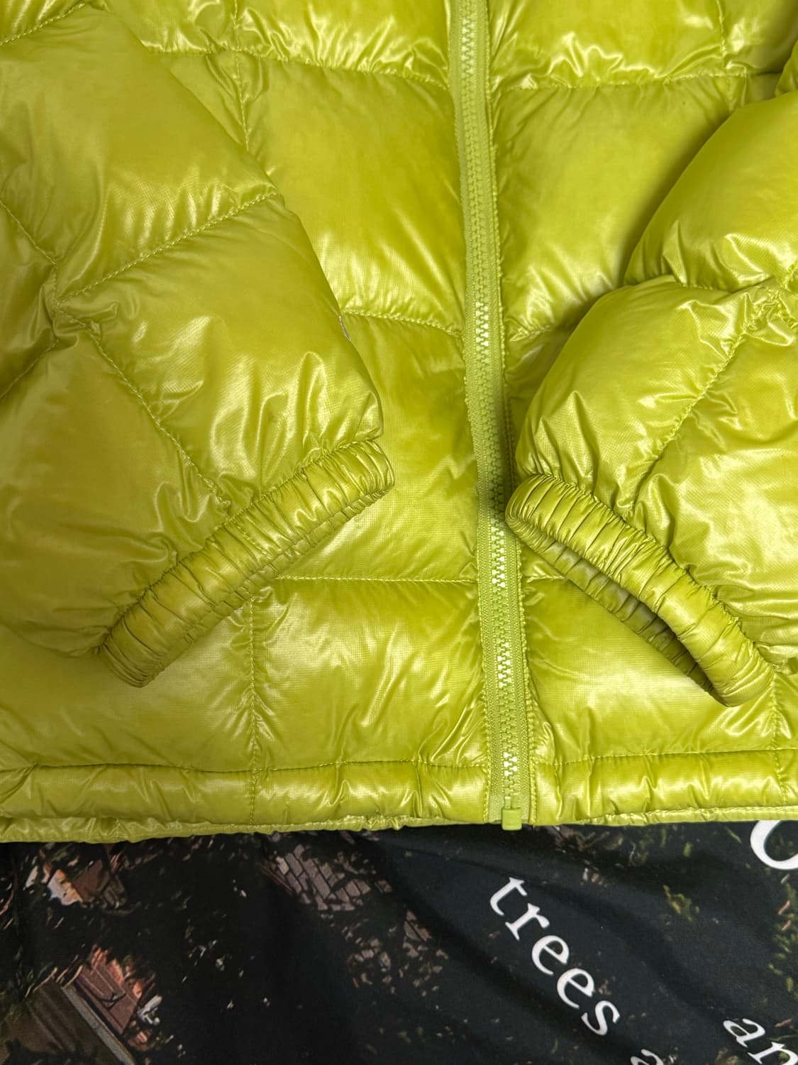 [L] 스투시 미드웨이트 푸퍼 패딩 라임 상품이미지3