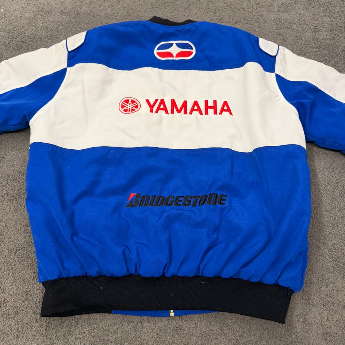 [ XL ] 야마하 빈티지 모터사이클 레이싱 봄버 자켓 상품이미지4