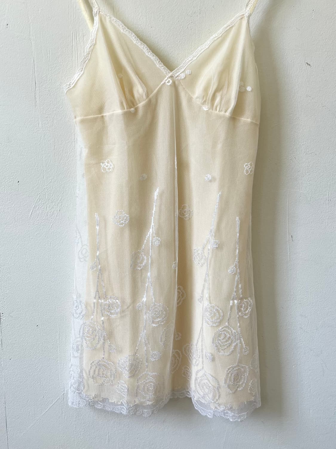 Japan vtg 레이어드 뷔스티에 원피스 상품이미지2