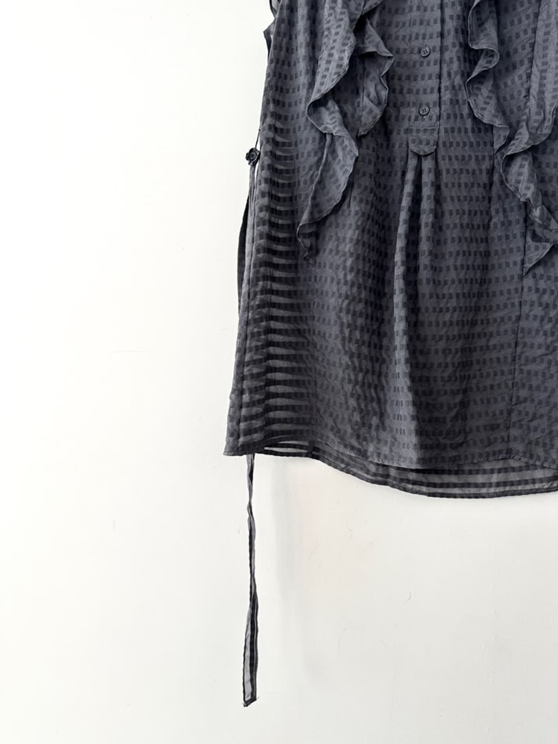 SJSJ ruffle fly blouse  상품이미지3