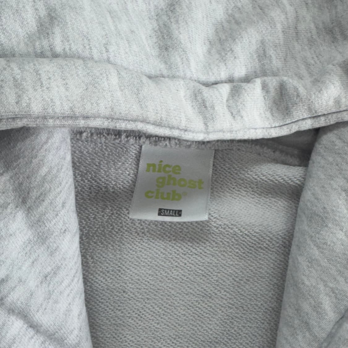 Nice ghost club 나이스 고스트 클럽 백 로고 후드티  상품이미지7