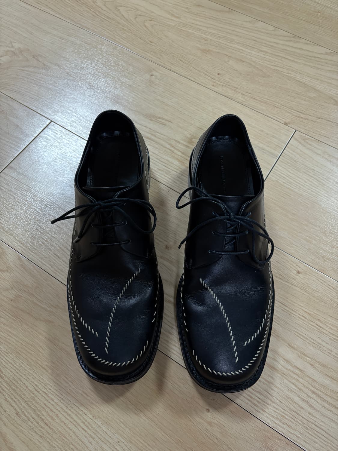 [270] 포스트 아카이브 팩션 사시코 더비 블랙 상품이미지5