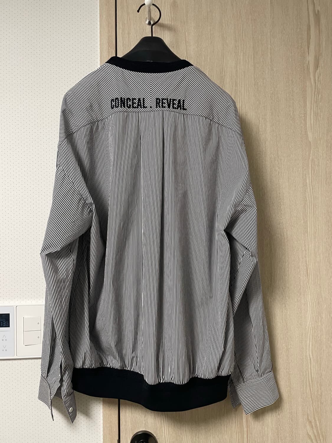 준지 스트라이프 셔츠 맨투맨, 46사이즈 상품이미지2