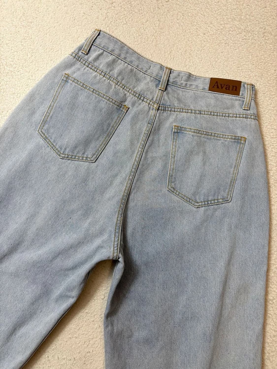 어반드레스 와이드 컬러 워싱 데님 팬츠 PN6778 상품이미지5