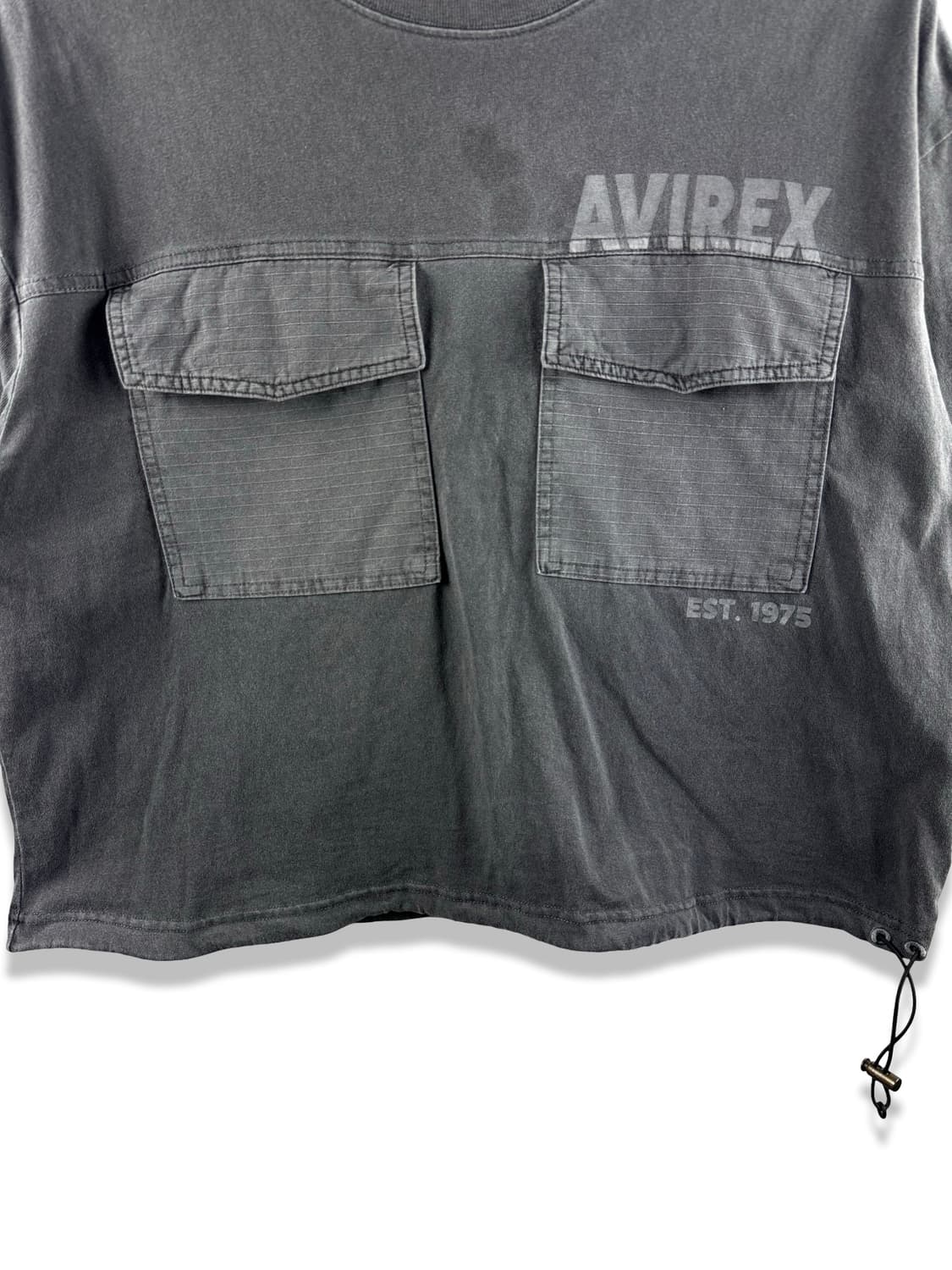 아비렉스 페이드워시 밀리터리 티셔츠2704 상품이미지4