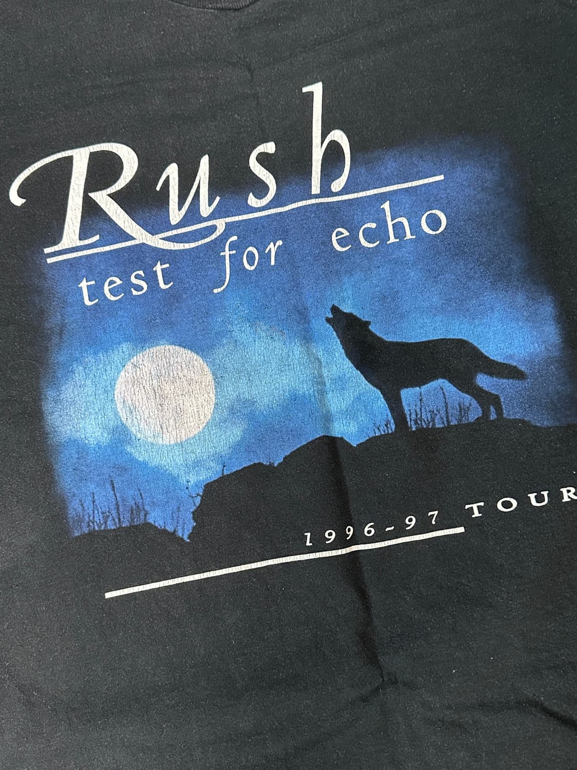 90s 빈티지 밴드티 rush 상품이미지2