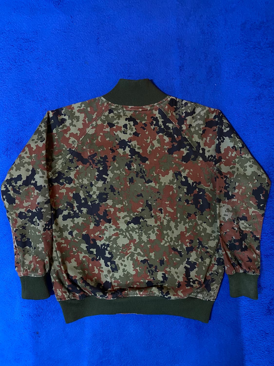 다이아몬드 아메리칸 빈티지 카모플라쥬 밀리터리 봄버 자켓 상품이미지4