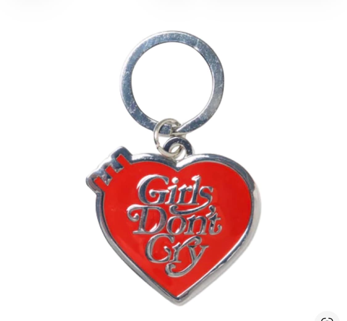 휴먼 메이드 x 베르디 걸스 돈 크라이 키링 레드 상품이미지1