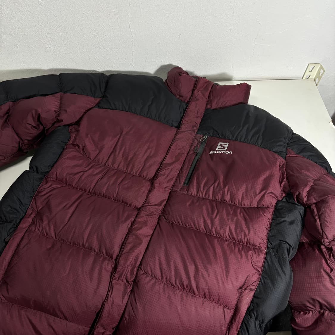 XXL 110 살로몬 검와인 CIMAWIND 덕다운 필파워700 패딩점퍼 상품이미지1