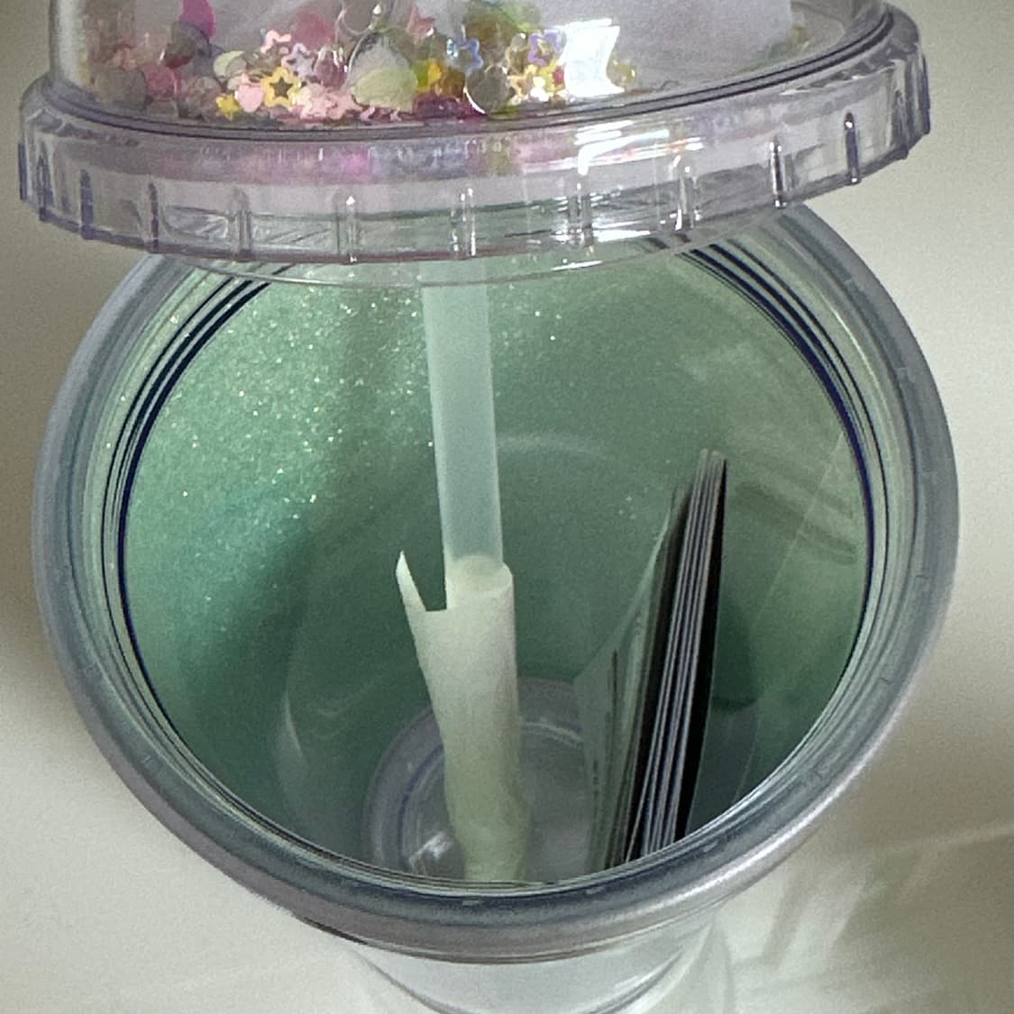 스타벅스 23 밸런타인 라임 글리터 콜드컵 텀블러 473ml 상품이미지6