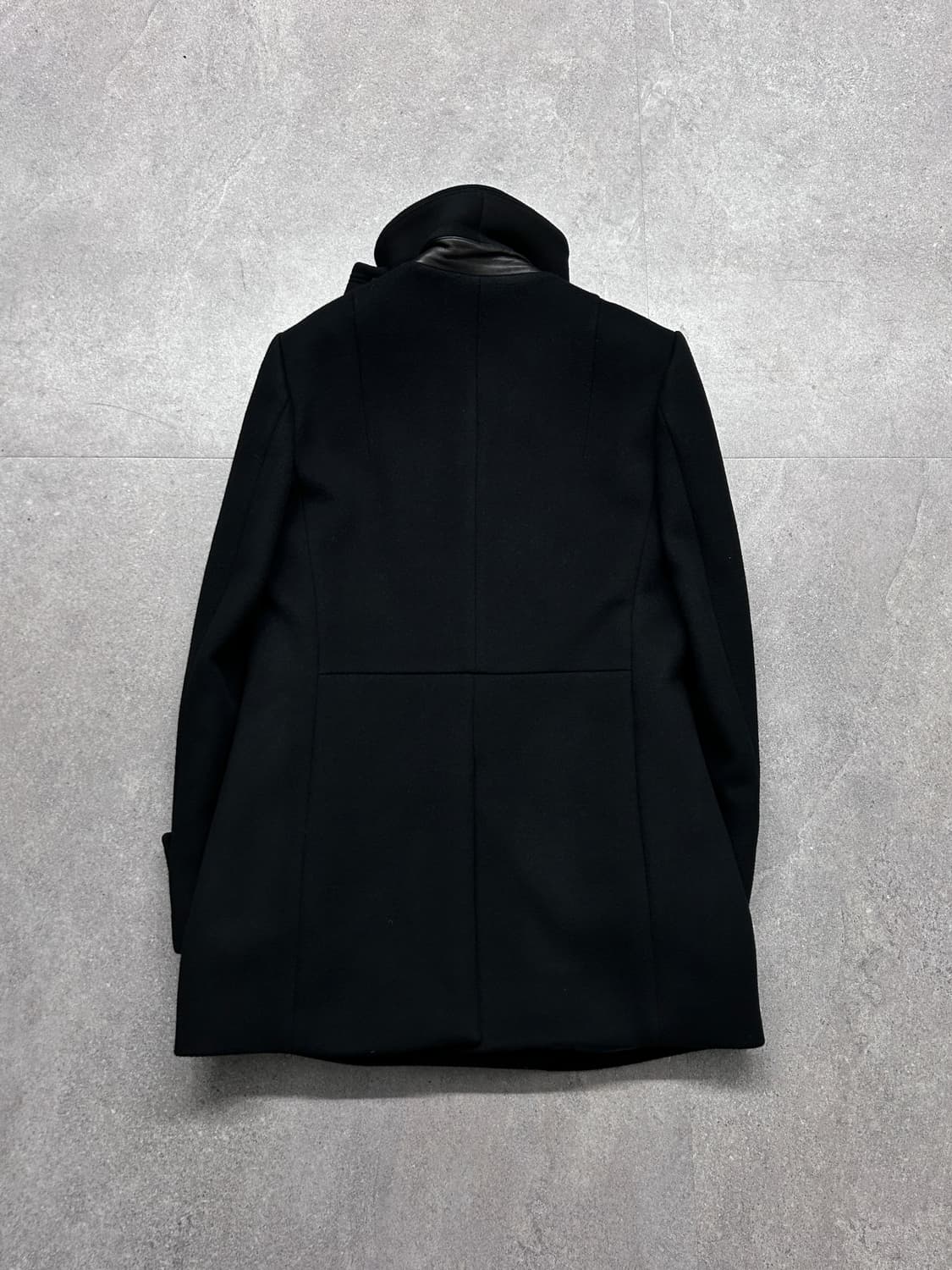 타임 옴므 하이넥 스트랩 울 코트 상품이미지7