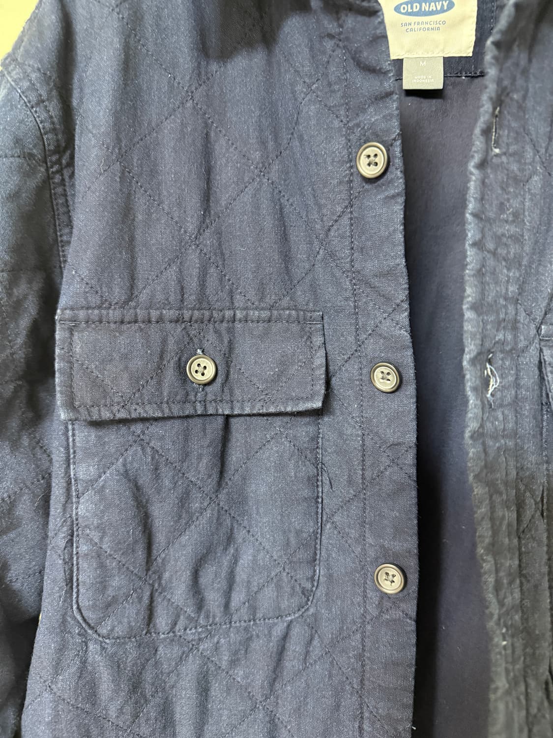 Old navy 퀼팅 셔츠 자켓 상품이미지6