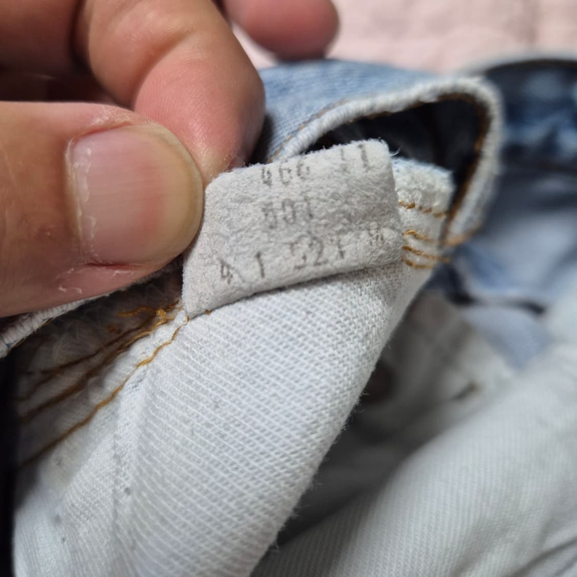 Levis 리바이스 501 66후기 셀비지 데님팬츠 상품이미지8