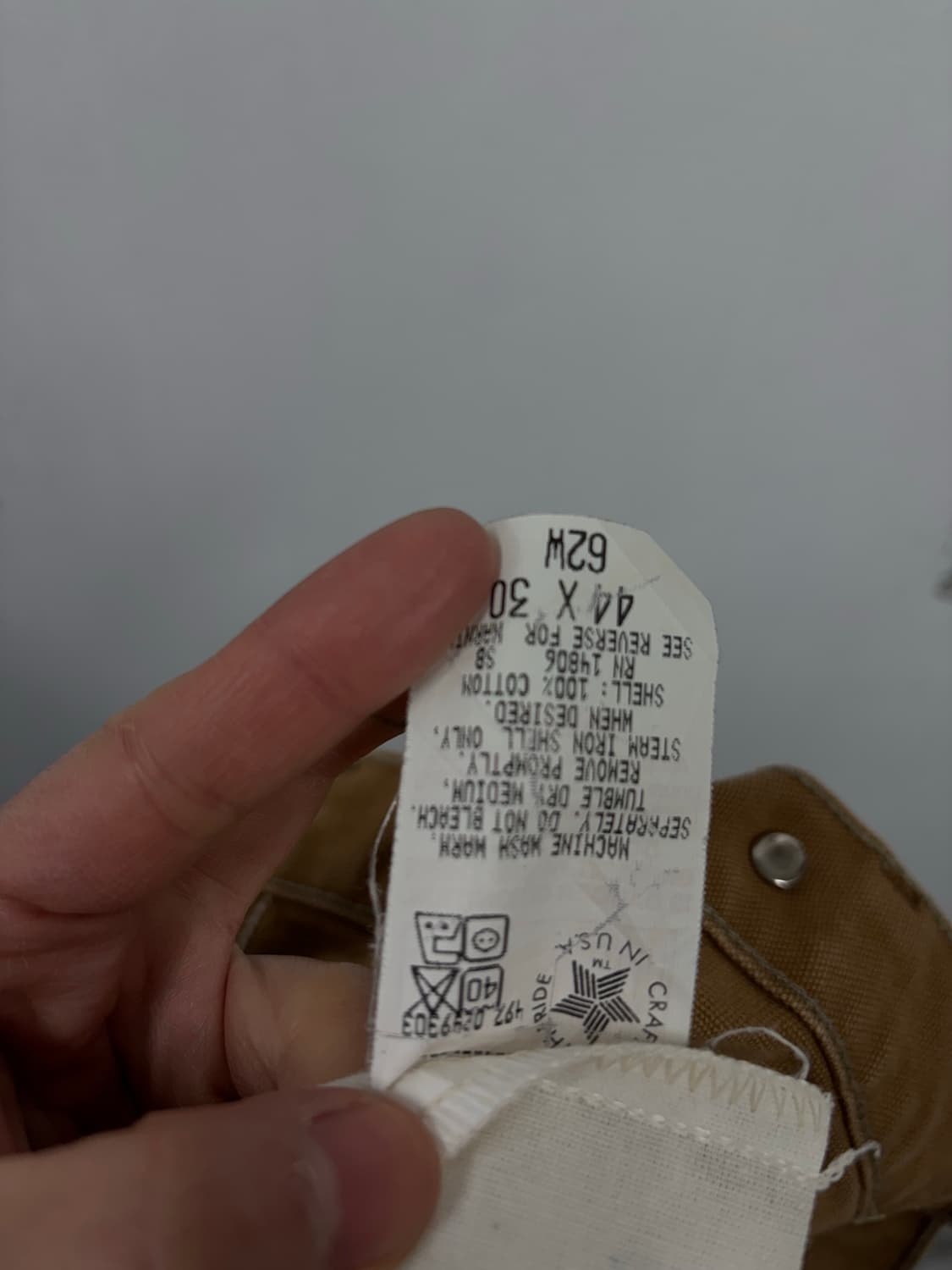 칼하트 워크팬츠44x30 상품이미지5