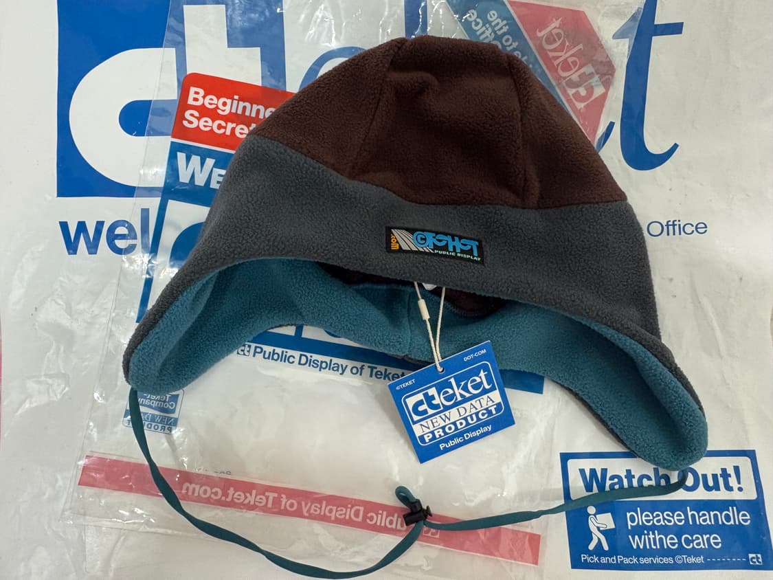 테켓 레코딩 플래스 이어플랩 비니 상품이미지2