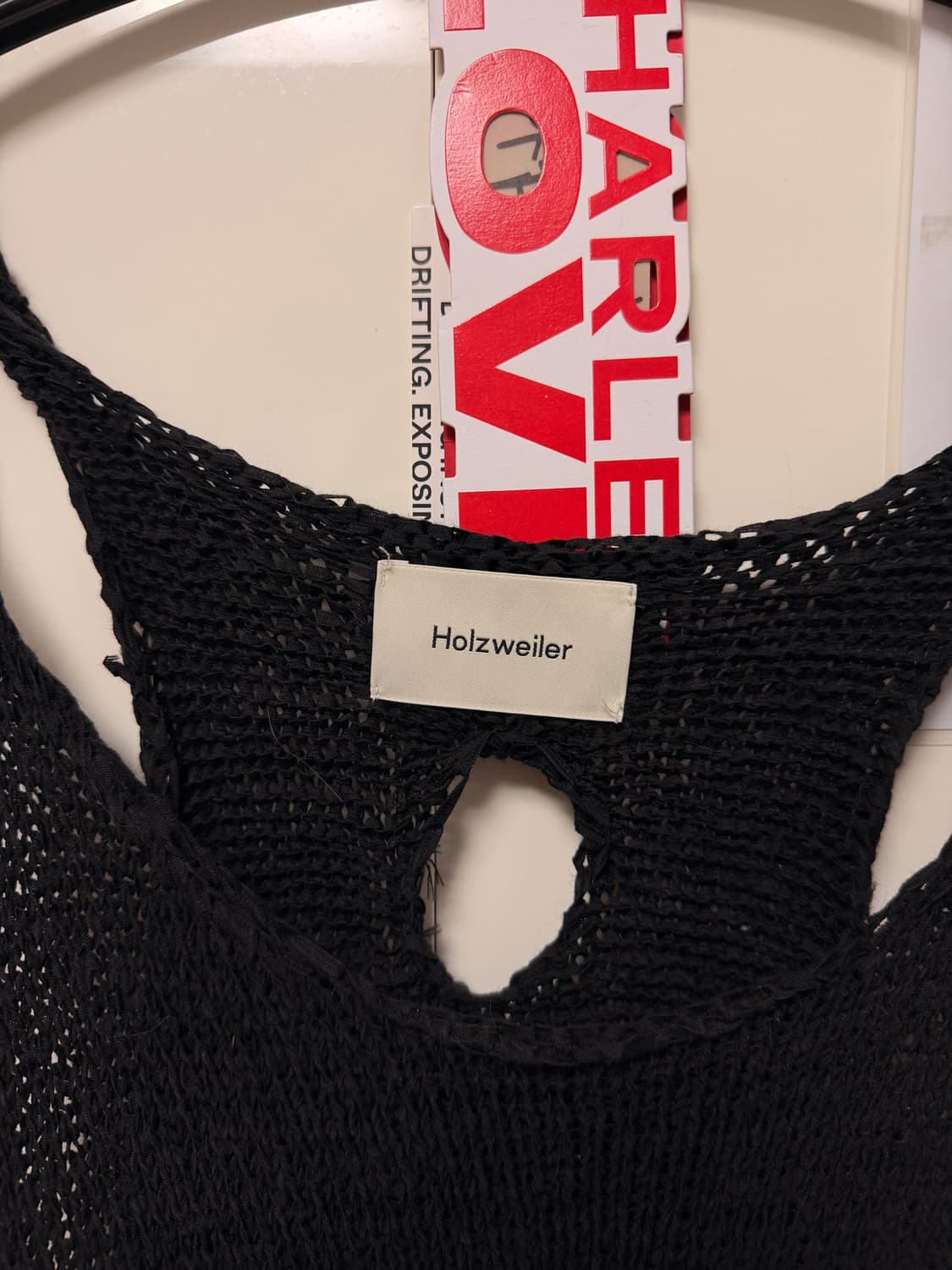 홀츠베일러 니트 슬리브리스 탑 상품이미지3