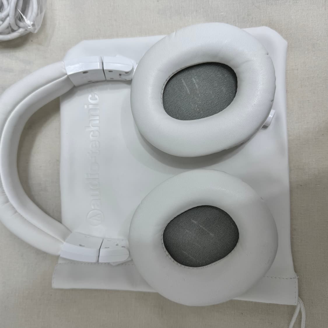 오디오 테크니카 ATH-M50x 화이트 (1.2M 케이블만 X) 상품이미지4