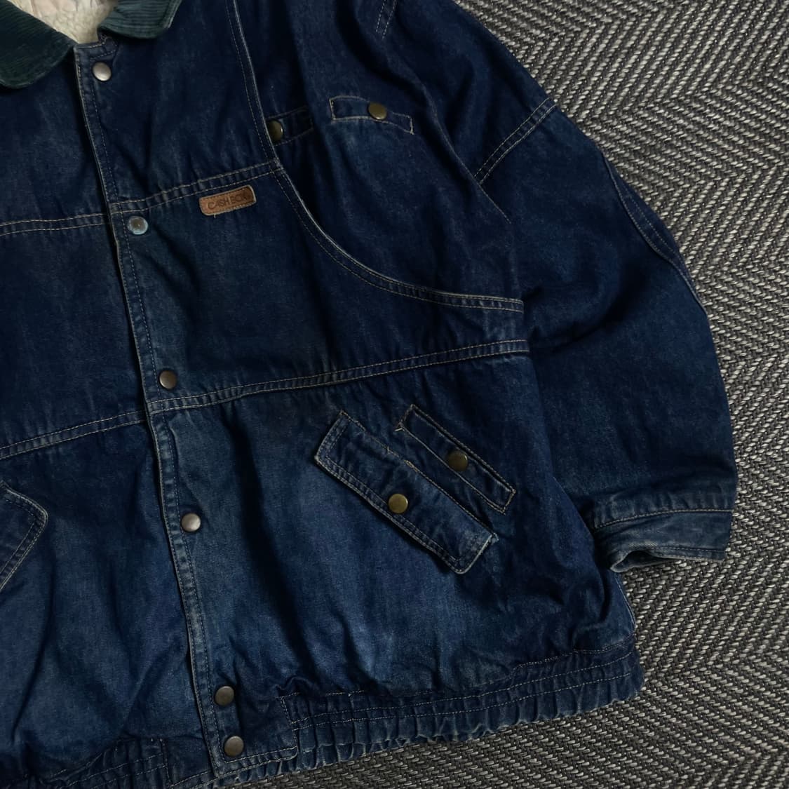 USA 오리지날 아메카지 빈티지 데님 자켓o 3526 상품이미지2