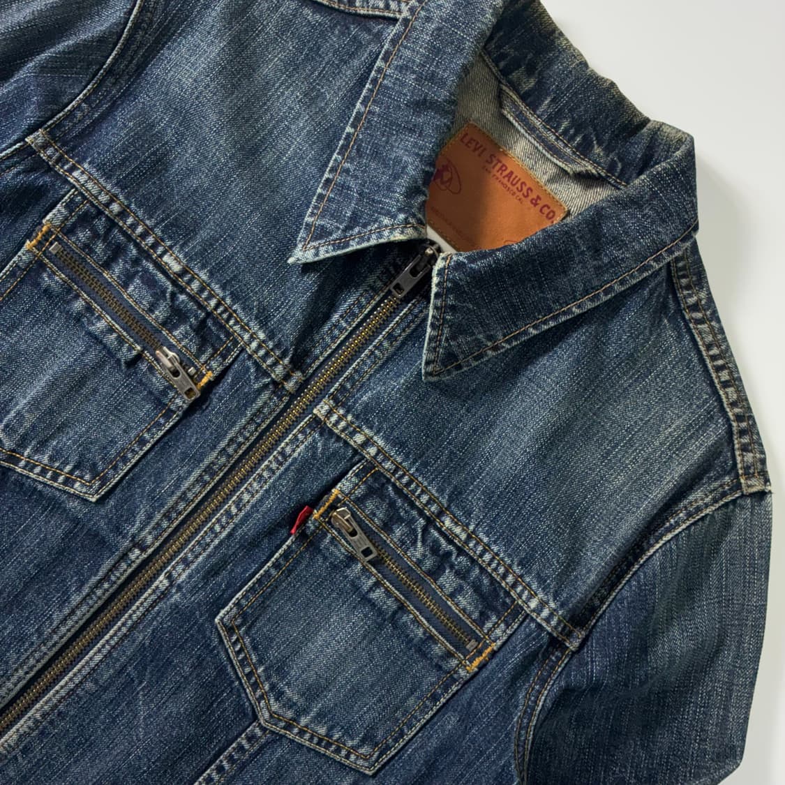 Levi's  리바이스 레드탭 00,s 데님 워크웨어 자켓   상품이미지5