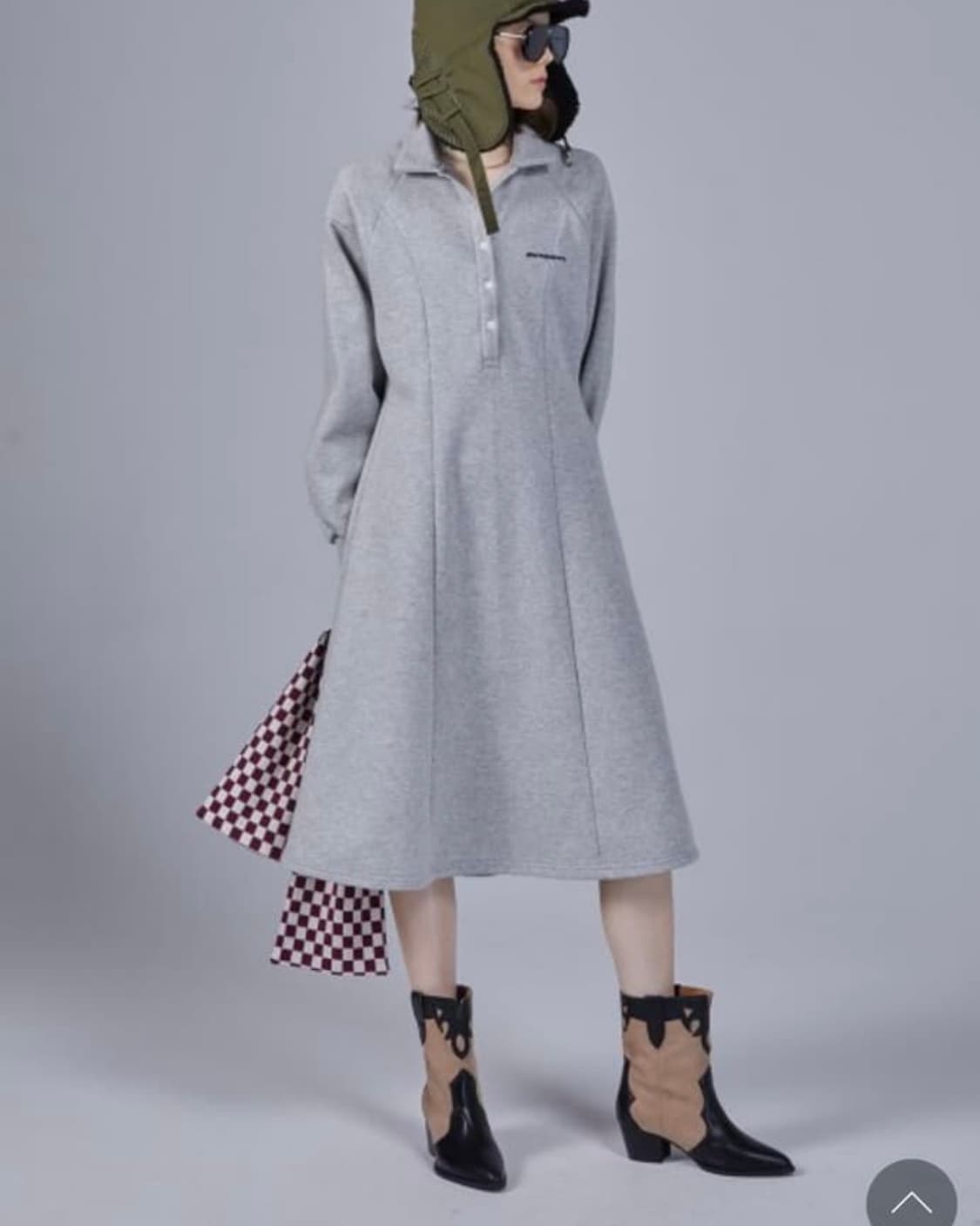 [Afterhomeparty] 애프터홈파티 기모 원피스 카라원피스 상품이미지3