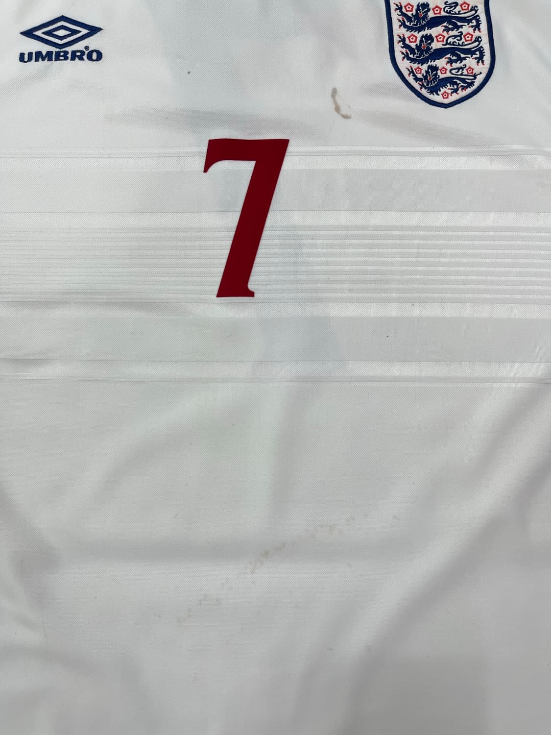 엄브로 99-01 잉글랜드 홈 데이비드 베컴 상품이미지8