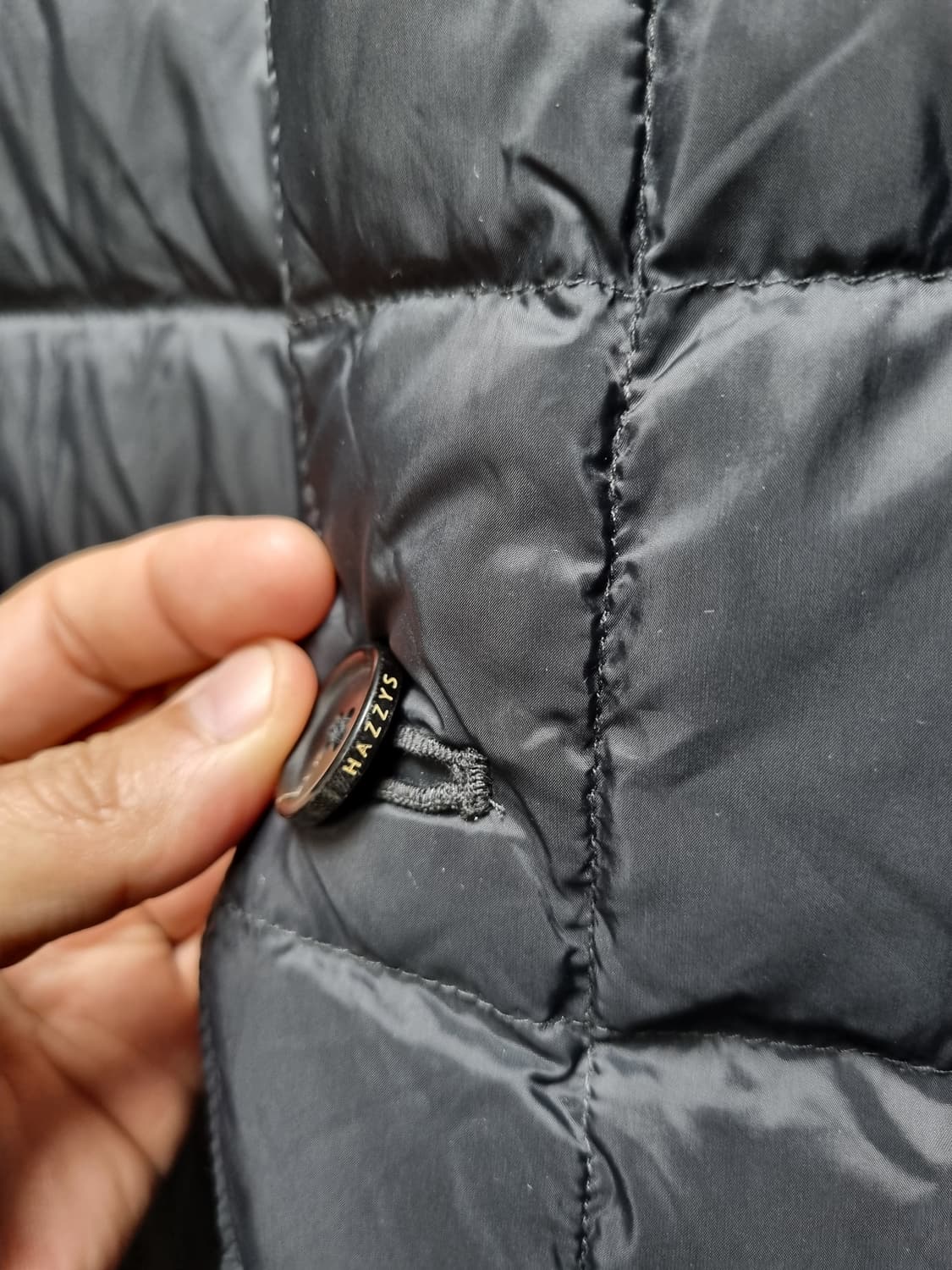 [남100/24년] 헤지스 패딩코트 블랙 상품이미지3