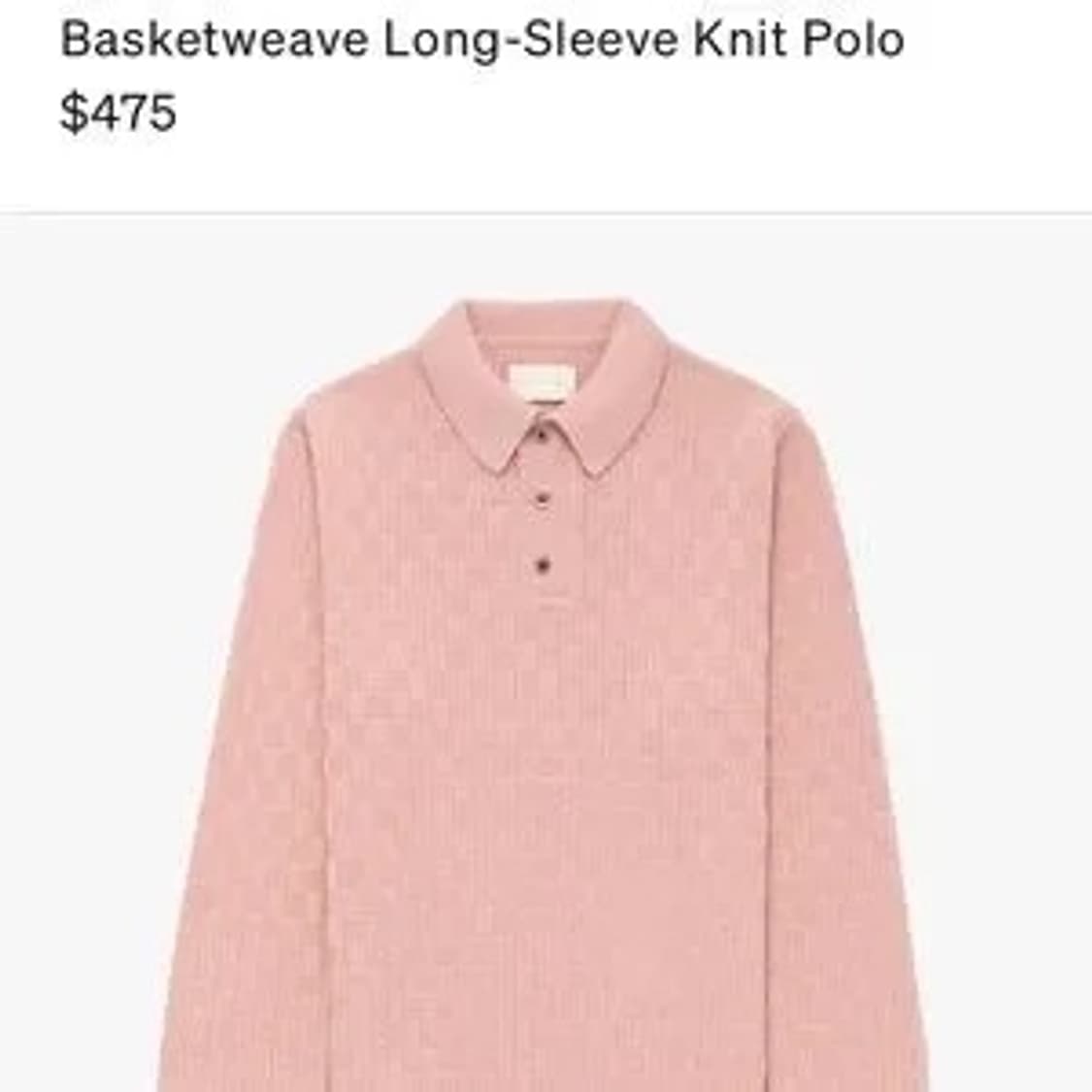 Aime Leon Dore 위브 니트 폴로  상품이미지1