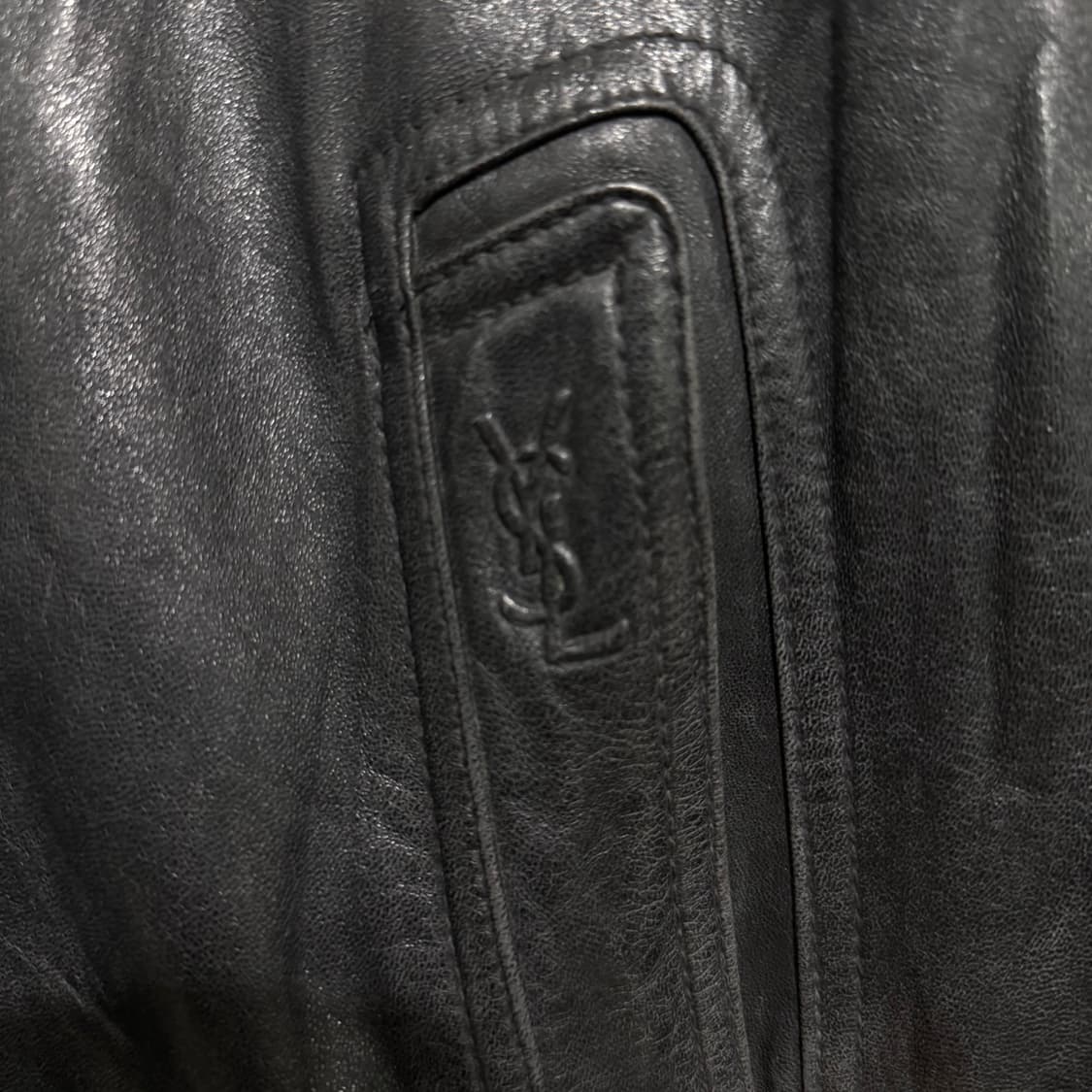 입생로랑 양가죽 자켓 상품이미지2