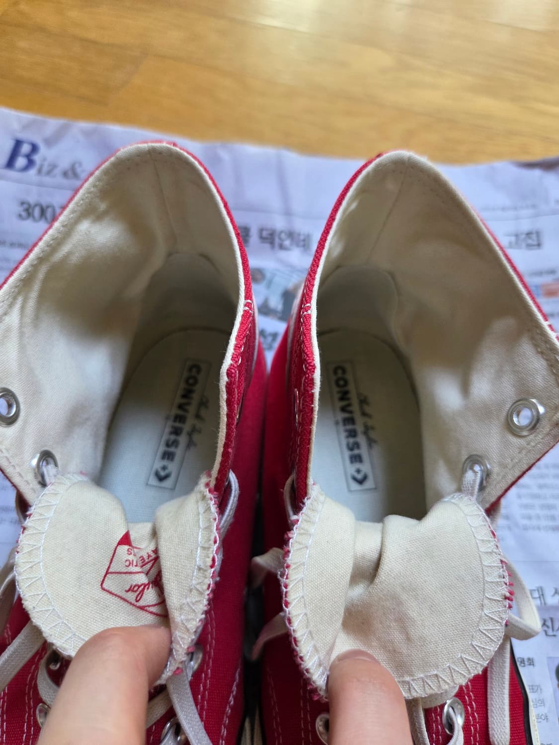 컨버스 척70 하이 에나멜레드 290 / 164944C 상품이미지3