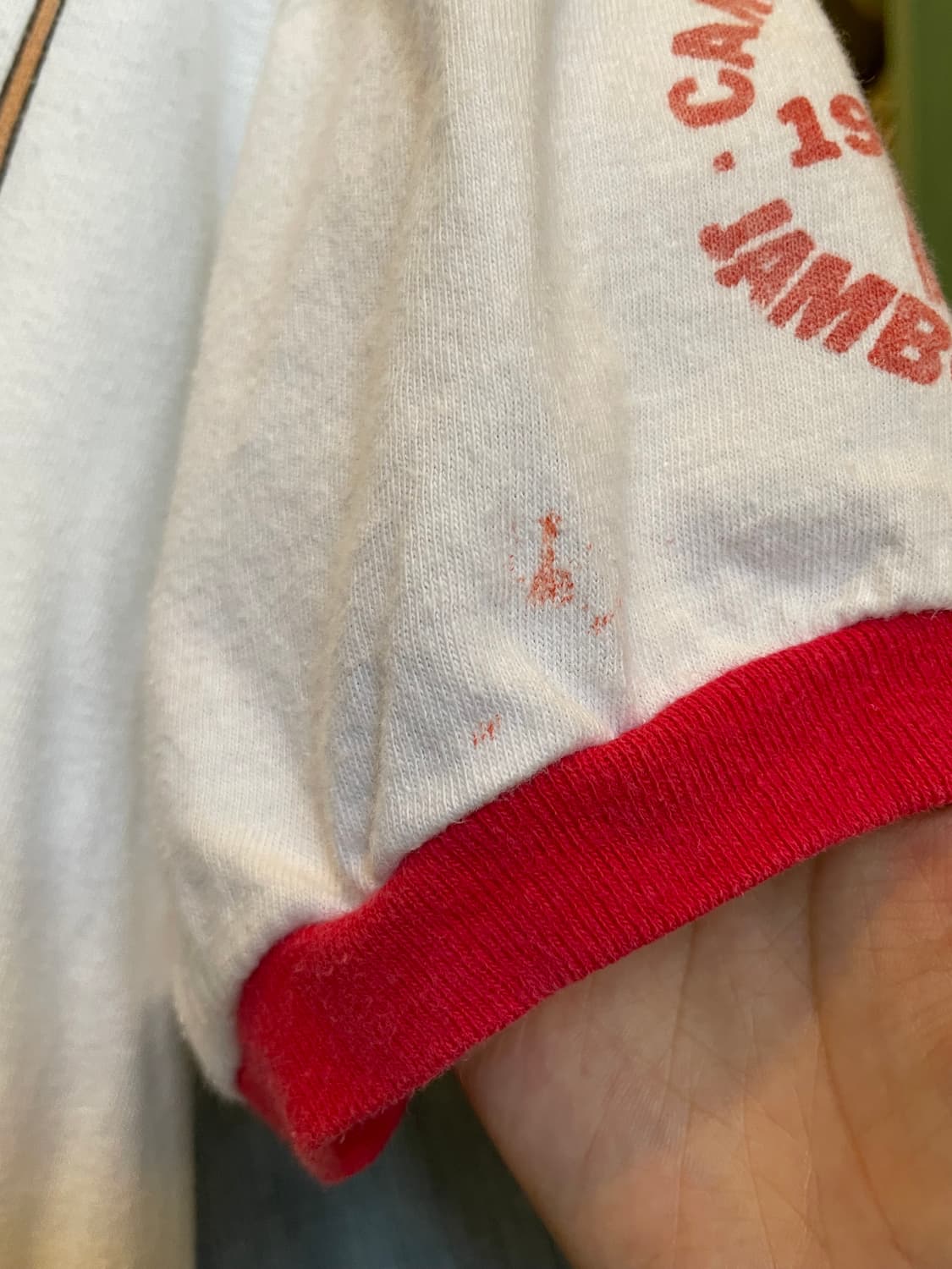 1973 Ringer T-shirt Made in U.S.A ​ 상품이미지3