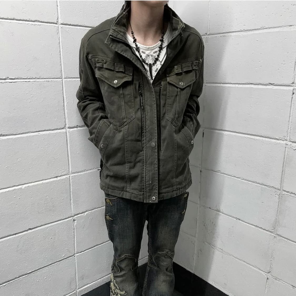 Field core khaki work jacket 상품이미지3