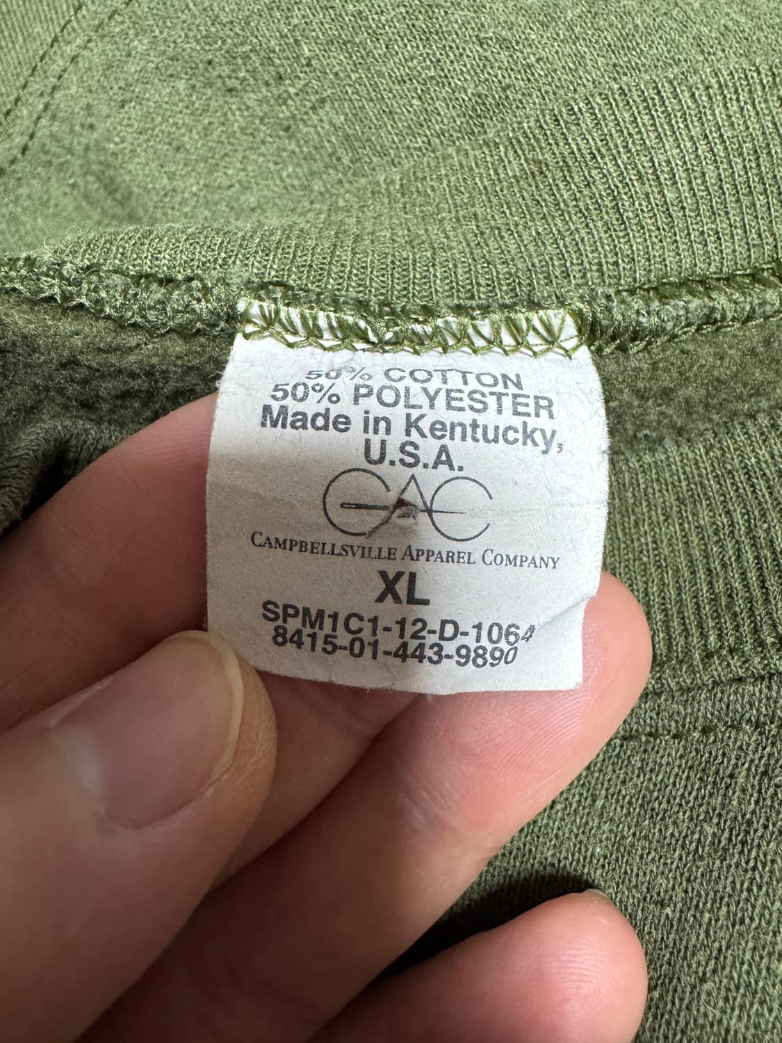 빈티지 USMC 트레이닝 스웻셔츠 맨투맨 XL 상품이미지4