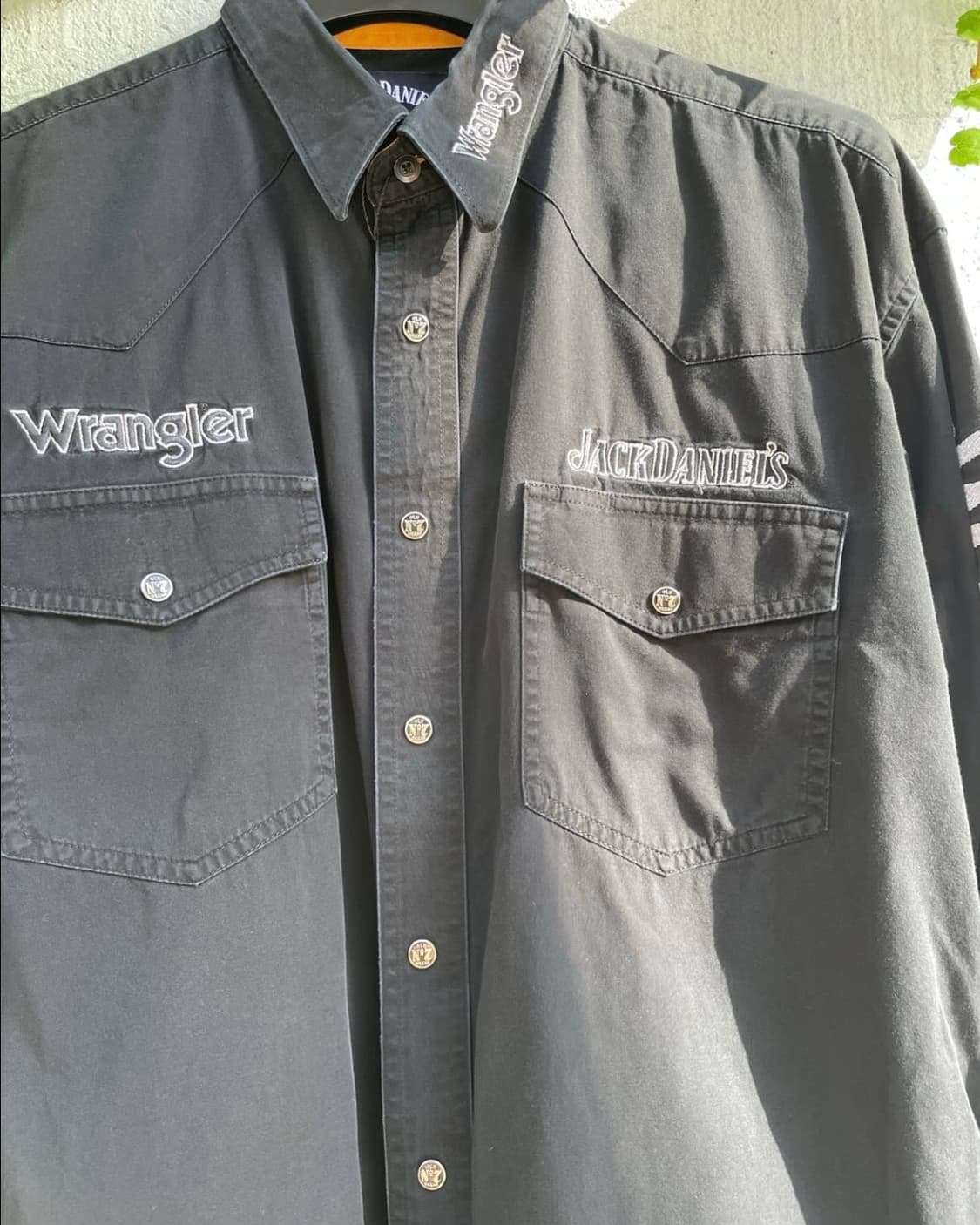 Wrangler x Jack daniel’s western shirt  상품이미지6