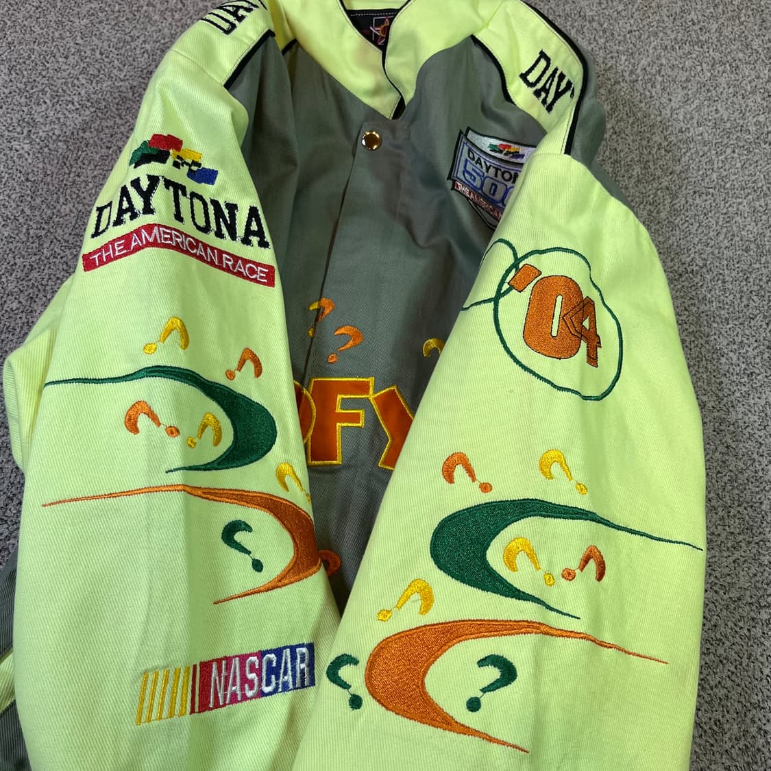 JH DESIGN 디즈니 구피 레이싱 자켓 상품이미지3