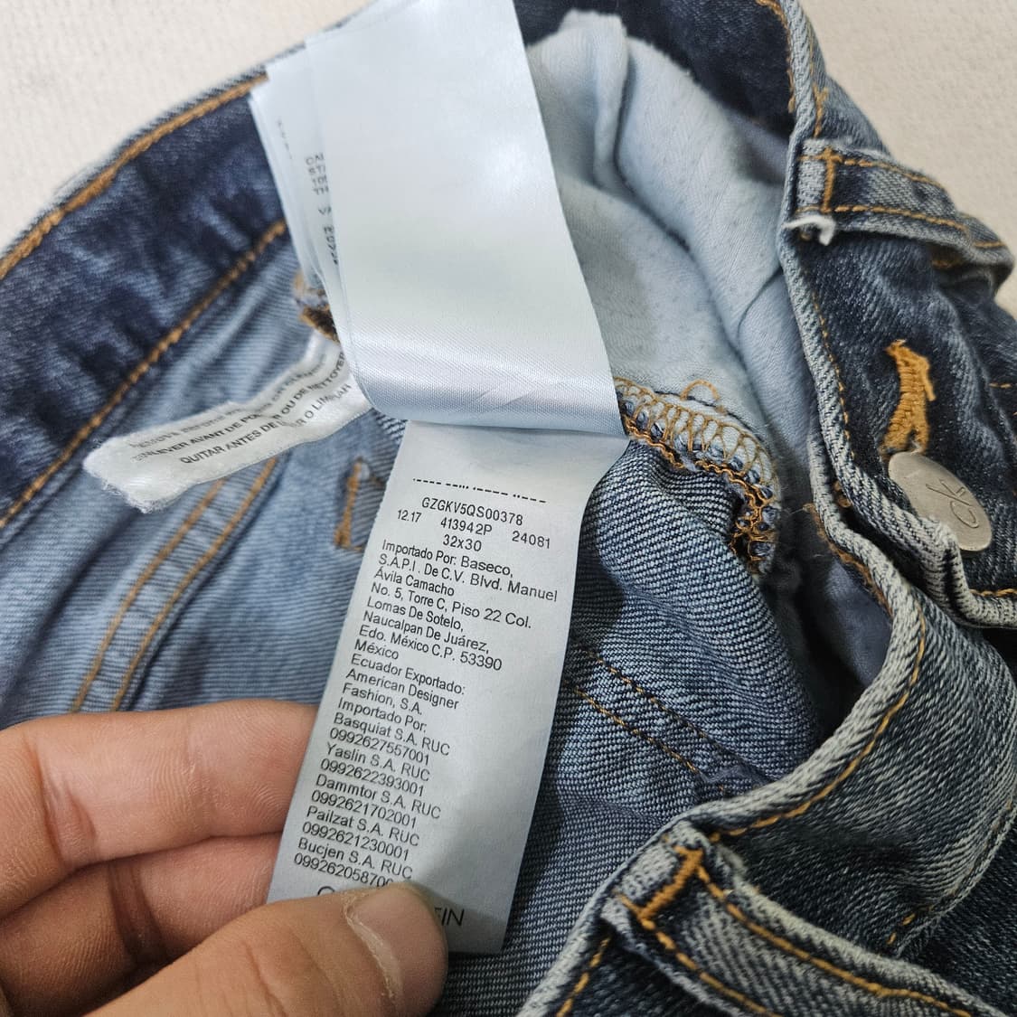 32X30 켈빈클라인 데님 팬츠 0408Y 상품이미지4