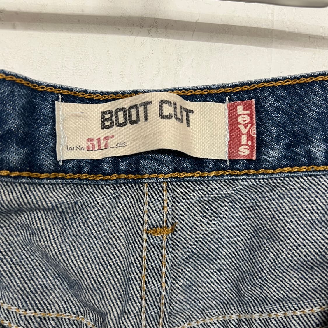 00‘s 리바이스 517 중청 디스트로이드 상품이미지8