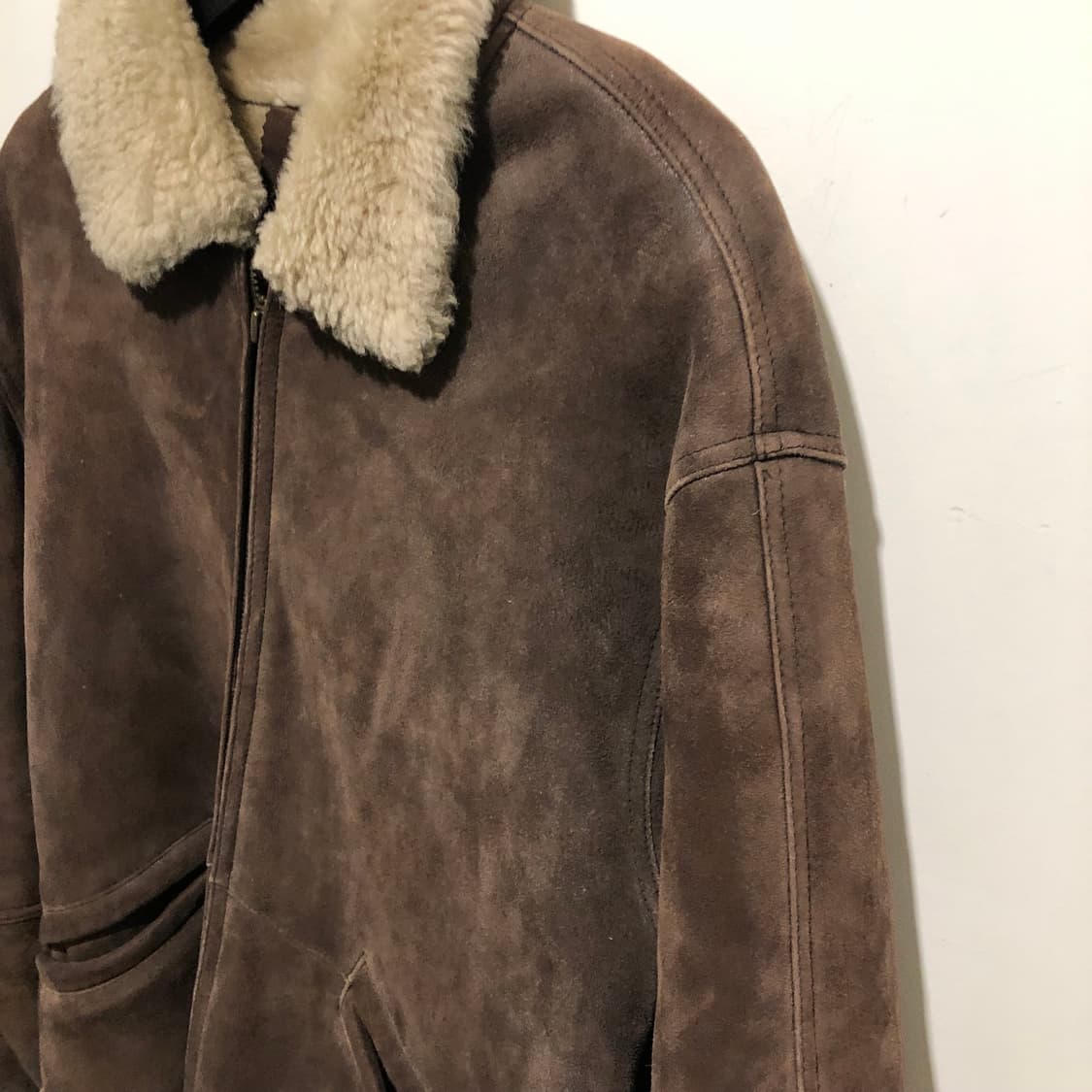 빈티지 가죽 무스탕 상품이미지6