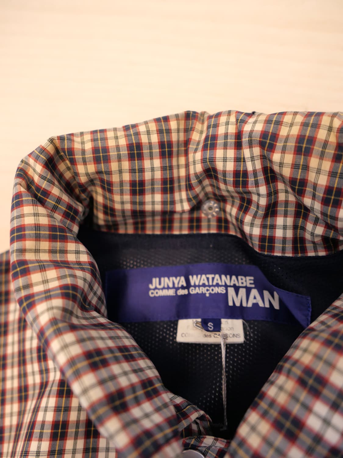 준야 와타나베 체크 셔츠 자켓 상품이미지7