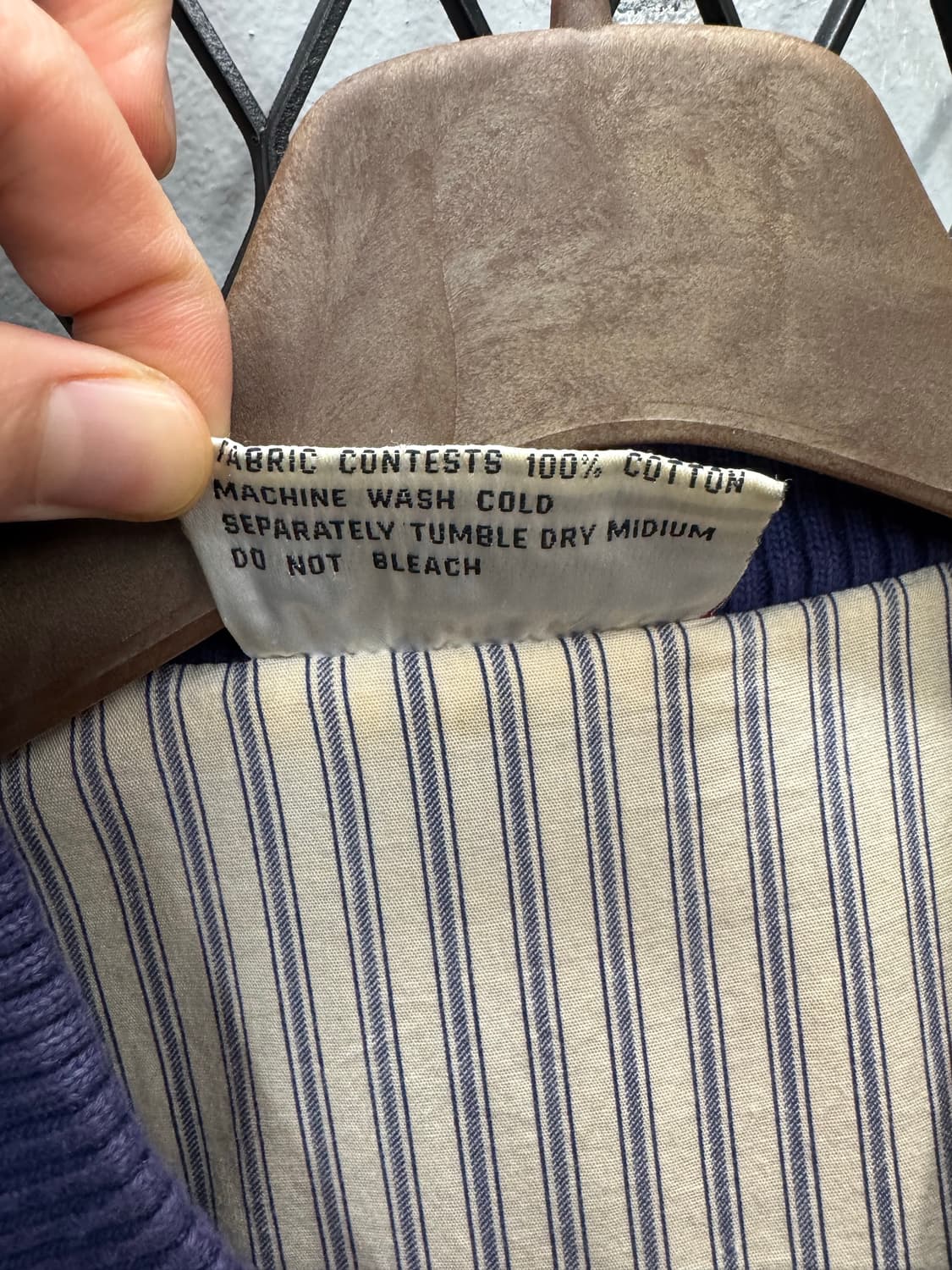 USA VTG 90s 빈티지 데님 바시티 오렌지 배색 워크 자켓 상품이미지8