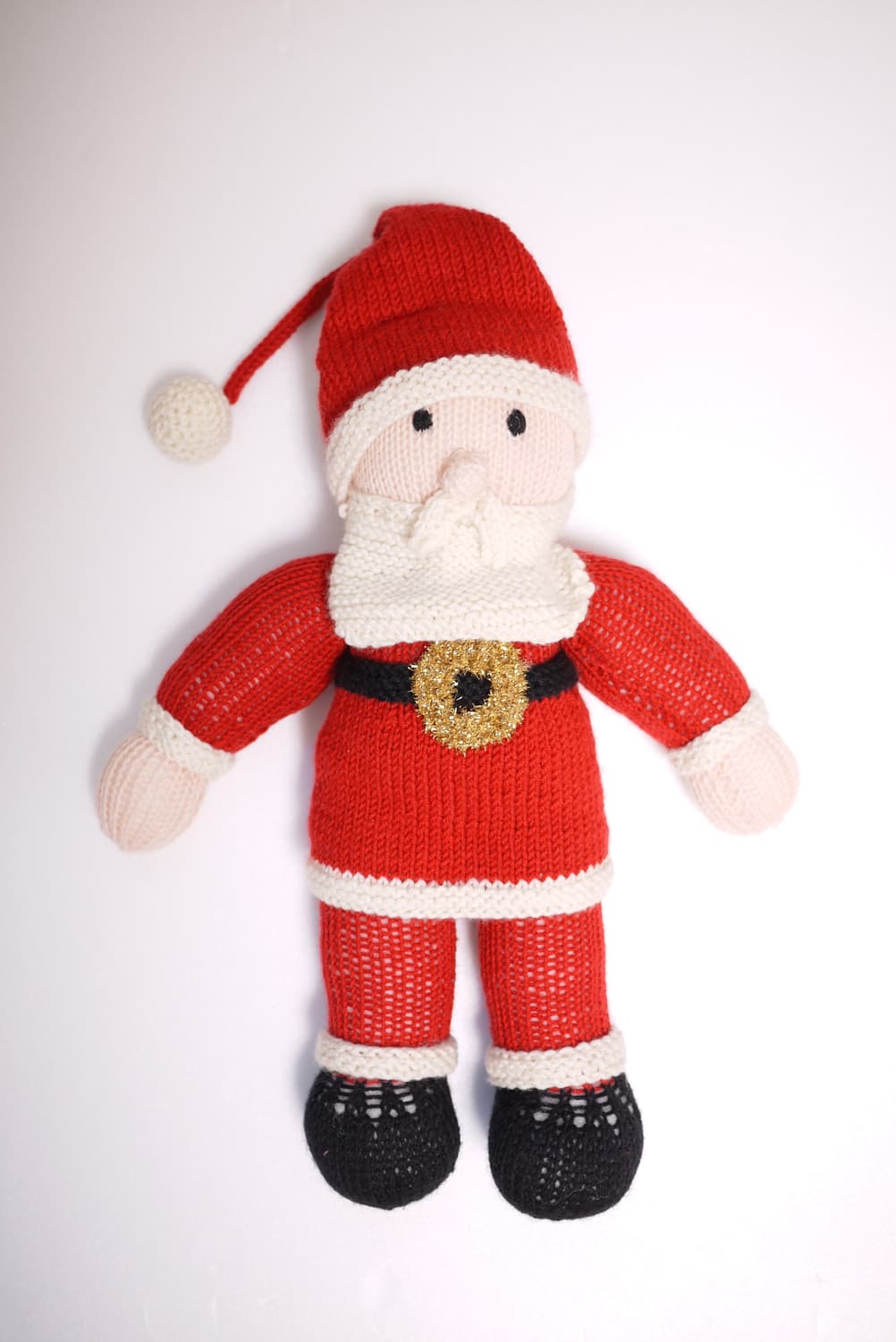 핸드메이드 산타클로스 뜨개 인형 상품이미지1