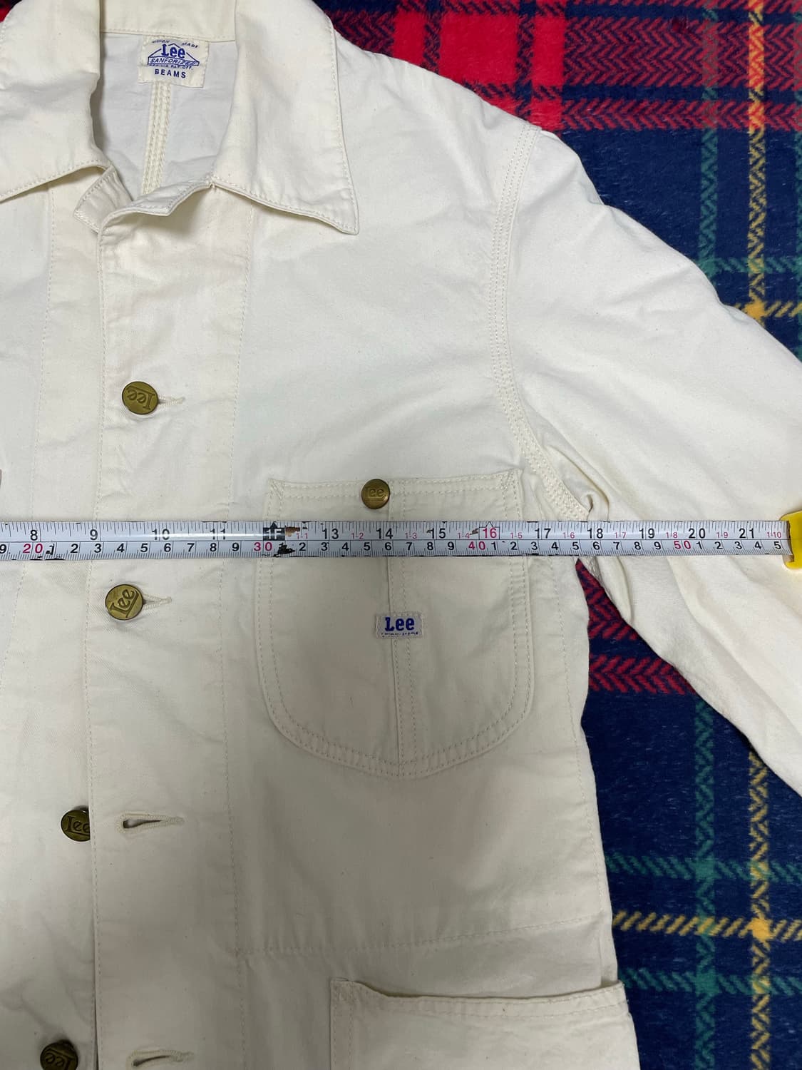 Lee x BEAMS 커버올 유니온 메이드 상품이미지4