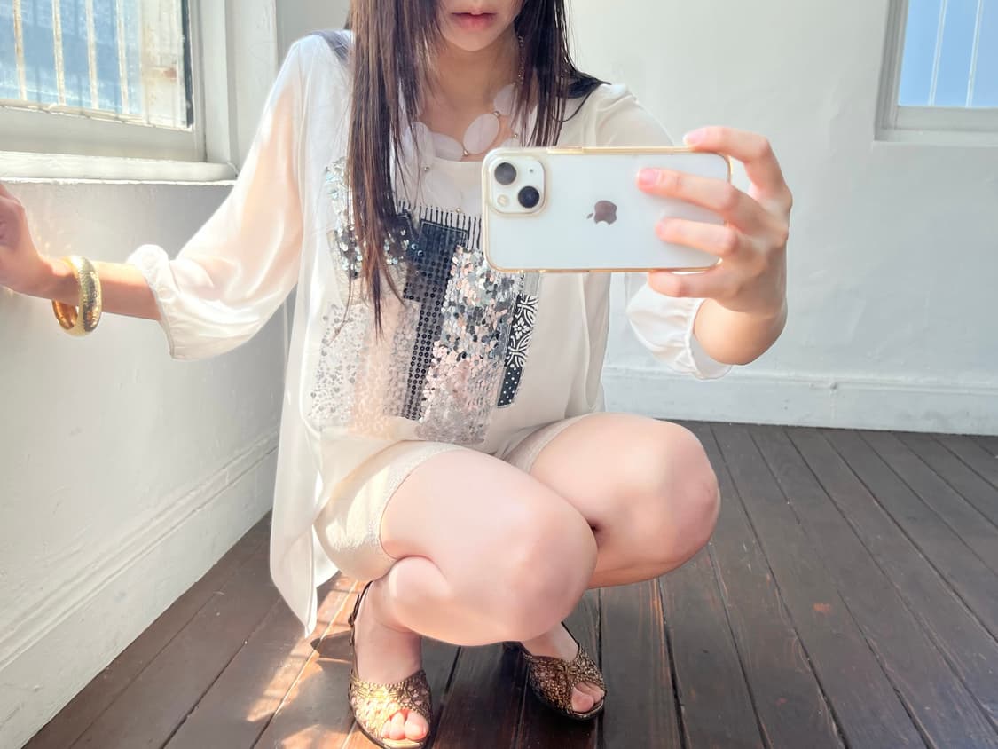 스팽글 블라우스 상품이미지2